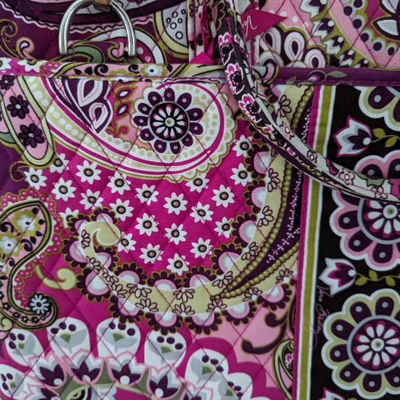 EUC Laptop Case by Vera Bradley in "Very Berry Paisley" Print - Picture 8 of 10